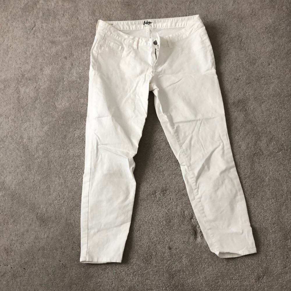 White jeans, worn only once!